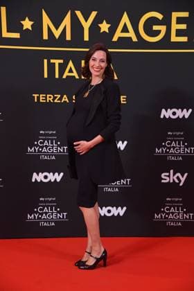 Rome, Italy: Rome, Cinema The Space Moderno Premiere of the Sky Series Call My Agent - Italy , In the photo: Daniela Virgilio Rome Italy  - ZUMAp169 20251104_zea_p169_1492 Copyright: xVincenzoxLandix