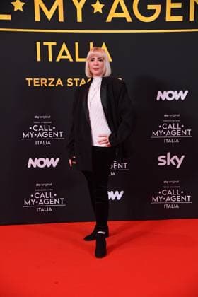 Rome, Italy: Rome, Cinema The Space Moderno Premiere of the Sky Series Call My Agent - Italy , In the photo: Violetta Rocks Rome Italy  - ZUMAp169 20251104_zea_p169_1496 Copyright: xVincenzoxLandix