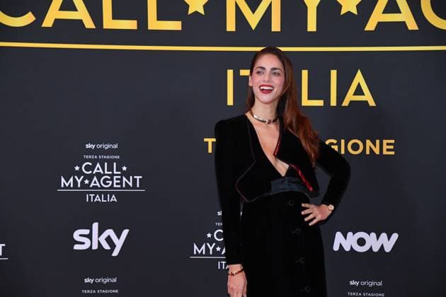 Rome, Italy: Rome, Cinema The Space Moderno Premiere of the Sky Series Call My Agent - Italy , In the photo: Miriam Leone Rome Italy  - ZUMAp169 20251104_zea_p169_1514 Copyright: xVincenzoxLandix