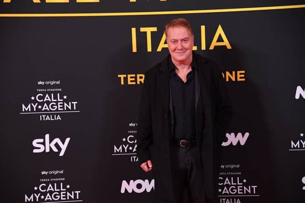Rome, Italy: Rome, Cinema The Space Moderno Premiere of the Sky Series Call My Agent - Italy , In the photo: Corrado Guzzanti Rome Italy  - ZUMAp169 20251104_zea_p169_1536 Copyright: xVincenzoxLandix