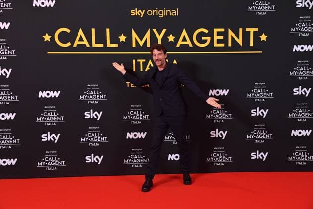 Rome, Cinema The Space Moderno Premiere of the Sky Series Call My Agent - Italy , In the photo: Maurizio Lastrico  Copyright: xVincenzoxLandix xipa-agency.netx xVincenzoxLandix IPA_Agency_IPA67542653