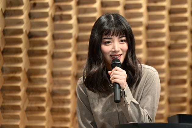 Elaiza Ikeda, November 4, 2025 - Elaiza Ikeda speak after winning TIFF Ethical Film Award for the film White Hous during the 38th Tokyo International Film Festival. award ceremony, in Tokyo, Japan on November 04, 2025.  aflo_309369566