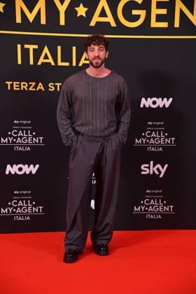 Rome, Cinema The Space Moderno Premiere of the Sky Series Call My Agent - Italy , In the photo: Damiano Giordano  Copyright: xVincenzoxLandix xipa-agency.netx xVincenzoxLandix IPA_Agency_IPA67542922