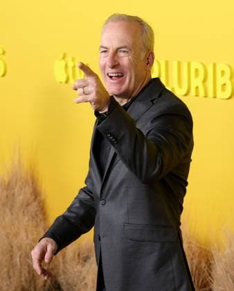 Bob Odenkirk attends the world premiere of the Apple TV series Pluribus at the DGA Theater on Tuesday, November 4, 2025. Pluribus will make its global debut on Apple TV with its first two episodes on Friday, November 7, 2025, followed by new episodes every Friday through December 26. Storyline: The most miserable person on Earth must save the world from happiness.  LAP20251104833 GREGxGRUDT
