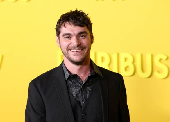 RJ Mitte attends the world premiere of the Apple TV series Pluribus at the DGA Theater on Tuesday, November 4, 2025. Pluribus will make its global debut on Apple TV with its first two episodes on Friday, November 7, 2025, followed by new episodes every Friday through December 26. Storyline: The most miserable person on Earth must save the world from happiness.  LAP20251104848 GREGxGRUDT