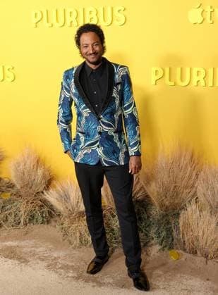 Samba Schutte attends the world premiere of the Apple TV series Pluribus at the DGA Theater on Tuesday, November 4, 2025. Pluribus will make its global debut on Apple TV with its first two episodes on Friday, November 7, 2025, followed by new episodes every Friday through December 26. Storyline: The most miserable person on Earth must save the world from happiness.  LAP20251104870 GREGxGRUDT