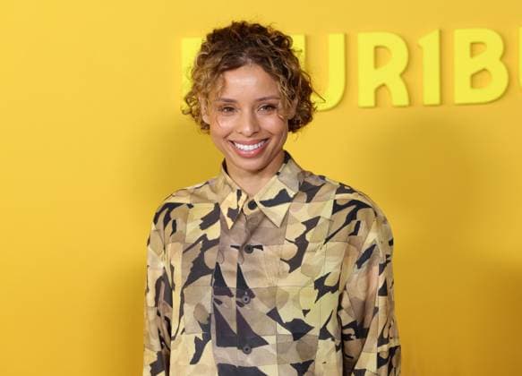 Brytni Sarpy attends the world premiere of the Apple TV series Pluribus at the DGA Theater on Tuesday, November 4, 2025. Pluribus will make its global debut on Apple TV with its first two episodes on Friday, November 7, 2025, followed by new episodes every Friday through December 26. Storyline: The most miserable person on Earth must save the world from happiness.  LAP20251104890 GREGxGRUDT