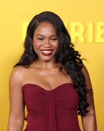 Esther Omegba attends the world premiere of the Apple TV series Pluribus at the DGA Theater on Tuesday, November 4, 2025. Pluribus will make its global debut on Apple TV with its first two episodes on Friday, November 7, 2025, followed by new episodes every Friday through December 26. Storyline: The most miserable person on Earth must save the world from happiness.  LAP20251104891 GREGxGRUDT