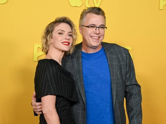 November 4, 2025, Hollywood, California, USA: RHEA SEEHORN and VINCE GILLIGAN attend the Red Carpet World Premiere Of Apple TV+ s Pluribus Hollywood USA - ZUMAb173 20251104_aap_b173_026 Copyright: xBillyxBennightx