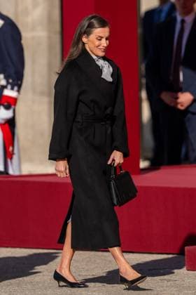 State Visit of Sultan of Oman - Spain Queen Letizia of Spain. attending a meeting as part of the State Visit of His Majesty Sultan Haitham Bin Tarik at the Royal Palace in Madrid, Spain on November 4, 2025 Photo by Acero ALTERPHOTOS ABACAPRESS.COM Madrid Spain  Copyright: xAcero AlterPhotos ABACAx