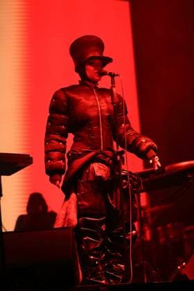 Erykah Badu at a concert at the Uber Eats Music Hall in Berlin, November 4, 2025 Erykah Badu concert Berlin