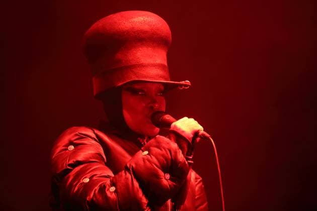 Erykah Badu at a concert at the Uber Eats Music Hall in Berlin, November 4, 2025 Erykah Badu concert Berlin