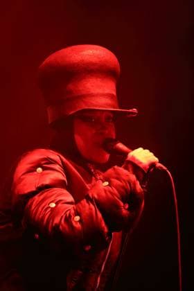 Erykah Badu at a concert at the Uber Eats Music Hall in Berlin, November 4, 2025 Erykah Badu concert Berlin