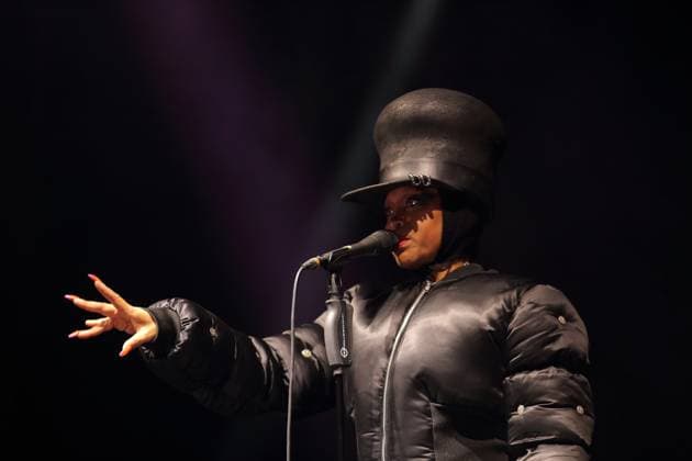 Erykah Badu at a concert at the Uber Eats Music Hall in Berlin, November 4, 2025 Erykah Badu concert Berlin