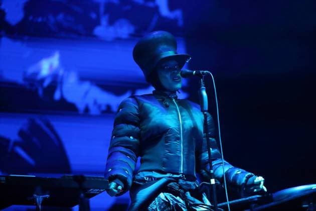 Erykah Badu at a concert at the Uber Eats Music Hall in Berlin, November 4, 2025 Erykah Badu concert Berlin