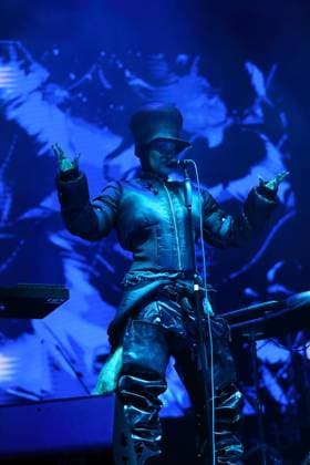 Erykah Badu at a concert at the Uber Eats Music Hall in Berlin, November 4, 2025 Erykah Badu concert Berlin