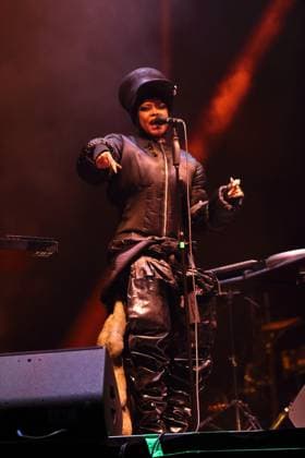 Erykah Badu at a concert at the Uber Eats Music Hall in Berlin, November 4, 2025 Erykah Badu concert Berlin