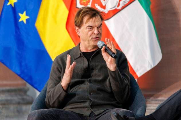 Campino at the presentation of the State Prize of North Rhine-Westphalia 2025 to photographer Andreas Gursky at K21 Düsseldorf, 04 11 2025 Foto:xO.xLangelx xFuturexImagex staatspreis_5148