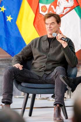 Campino at the presentation of the State Prize of North Rhine-Westphalia 2025 to photographer Andreas Gursky at K21 Düsseldorf, 04 11 2025 Foto:xO.xLangelx xFuturexImagex staatspreis_5151