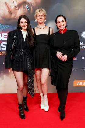 Ruby O Fee, Luise Heyer and Verena Altenberger at the premiere of the movie Das Leben der Wünsche at Mathäser Filmpalast Munich, 04 11 2025 Foto:xD.xBedrosianx xFuturexImagex wuensche_5111