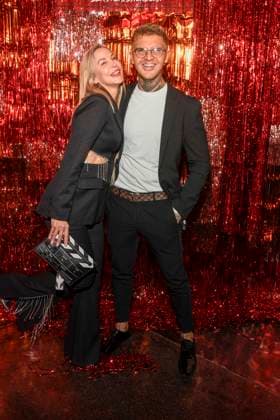 abb Abrechnung Michelle Monballijn and Kevin Platzer as guests at the exclusive pre-screening of the new Pro Sieben reality show Die Abrechnung Der Promi Showdown at Festsaal Kreuzberg Berlin on 04 11 2025in Berlin Berlin Germany
