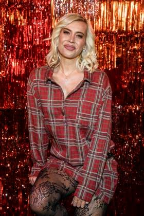 abb Abrechnung Verena Kerth host at the exclusive pre-screening of the new Pro Sieben reality show Die Abrechnung Der Promi Showdown at Festsaal Kreuzberg Berlin on 04 11 2025in Berlin Berlin Germany