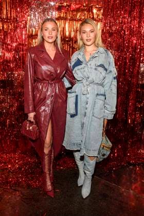 abb Abrechnung Escort and Victoria Wojciechowska as guests at the exclusive pre-screening of the new Pro Sieben reality show Die Abrechnung Der Promi Showdown at Festsaal Kreuzberg Berlin on 04 11 2025in Berlin Berlin Germany