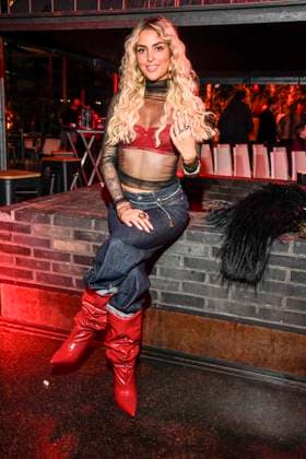 abb Abrechnung Chiara Gianti as a guest at the exclusive pre-screening of the new Pro Sieben reality show Die Abrechnung Der Promi Showdown at Festsaal Kreuzberg Berlin on 04 11 2025in Berlin Berlin Germany