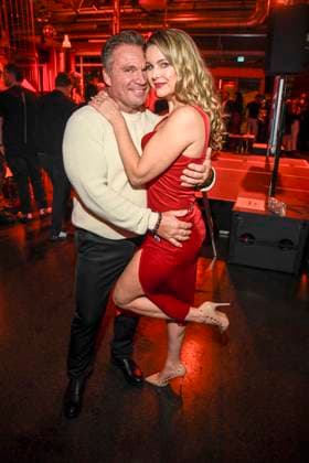 abb Abrechnung Peter Klein with Yvonne Woelke as guests at the exclusive pre-screening of the new Pro Sieben reality show Die Abrechnung Der Promi Showdown at Festsaal Kreuzberg Berlin on 04 11 2025in Berlin Berlin Germany