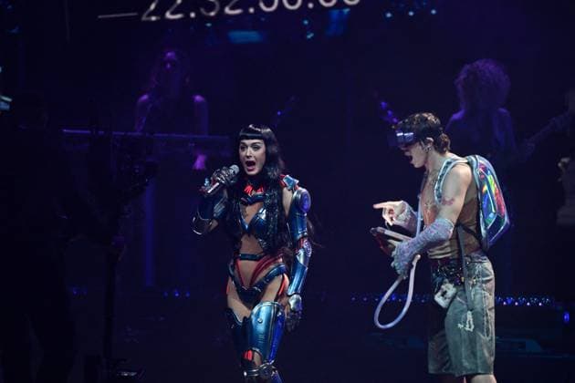 Katy Perry Performs At The Accor Arena - Paris Katy Perry performs at the Accor Arena in Paris, France on November 4, 2025. Photo by Christophe Meng ABACAPRESS.COM Paris France  Copyright: xMengxChristophe ABACAx