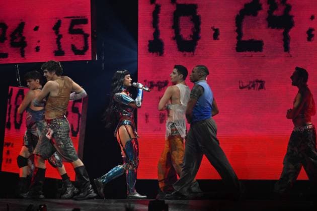 Katy Perry Performs At The Accor Arena - Paris Katy Perry performs at the Accor Arena in Paris, France on November 4, 2025. Photo by Christophe Meng ABACAPRESS.COM Paris France  Copyright: xMengxChristophe ABACAx