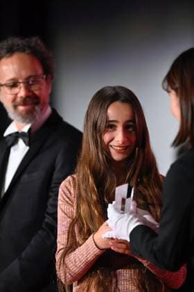Palestine 36 honored with the Tokyo Grand Prix at TIFF 2025 TOKYO, JAPAN - NOVEMBER 5 : Actress Wardi Eilaboun receives the trophy to Palestinian filmmaker Annemarie Jacir’s film Palestine 36 which won the Tokyo Grand Prix and the Governor of Tokyo Award at the 38th Tokyo International Film Festival, in Tokyo, Japan, on November 5, 2025. Set in Palestine under British rule in 1936, Palestine 36 portrays the uprising of Palestinian Arabs against colonial and Zionist forces, exploring the roots of national identity and resistance. Jacir, one of the leading voices in Arab cinema, was recognized for her bold and humanistic storytelling. David Mareuil Anadolu Tokyo Japan. Editorial use only. Please get in touch for any other usage.  Copyright: x2025xAnadoluxDavidxMareuilx