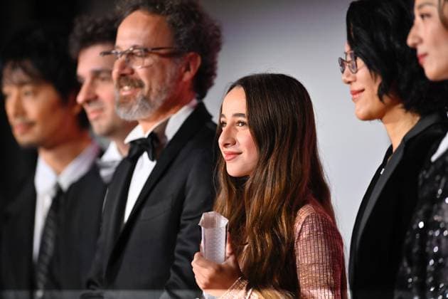 Palestine 36 honored with the Tokyo Grand Prix at TIFF 2025 TOKYO, JAPAN - NOVEMBER 5 : Actress Wardi Eilaboun receives the trophy to Palestinian filmmaker Annemarie Jacir’s film Palestine 36 which won the Tokyo Grand Prix and the Governor of Tokyo Award at the 38th Tokyo International Film Festival, in Tokyo, Japan, on November 5, 2025. Set in Palestine under British rule in 1936, Palestine 36 portrays the uprising of Palestinian Arabs against colonial and Zionist forces, exploring the roots of national identity and resistance. Jacir, one of the leading voices in Arab cinema, was recognized for her bold and humanistic storytelling. David Mareuil Anadolu Tokyo Japan. Editorial use only. Please get in touch for any other usage.  Copyright: x2025xAnadoluxDavidxMareuilx