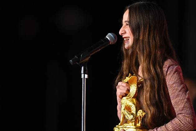 Palestine 36 honored with the Tokyo Grand Prix at TIFF 2025 TOKYO, JAPAN - NOVEMBER 5 : Actress Wardi Eilaboun receives the trophy to Palestinian filmmaker Annemarie Jacir’s film Palestine 36 which won the Tokyo Grand Prix and the Governor of Tokyo Award at the 38th Tokyo International Film Festival, in Tokyo, Japan, on November 5, 2025. Set in Palestine under British rule in 1936, Palestine 36 portrays the uprising of Palestinian Arabs against colonial and Zionist forces, exploring the roots of national identity and resistance. Jacir, one of the leading voices in Arab cinema, was recognized for her bold and humanistic storytelling. David Mareuil Anadolu Tokyo Japan. Editorial use only. Please get in touch for any other usage.  Copyright: x2025xAnadoluxDavidxMareuilx