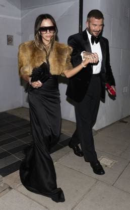 David Beckham knighthood 05 11 2025 Sir David Beckham celebrates his Knighthood with wife Victoria, family and friends at his pal Gordon Ramsay’s restaurant in Chelsea.  Copyright: xDarrenxFletcherx NINTCHDBPICT001036191537