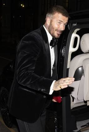 David Beckham knighthood 05 11 2025 Sir David Beckham celebrates his Knighthood with wife Victoria, family and friends at his pal Gordon Ramsay’s restaurant in Chelsea.  Copyright: xDarrenxFletcherx NINTCHDBPICT001036191626