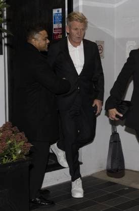 David Beckham knighthood 05 11 2025 Sir David Beckham celebrates his Knighthood with wife Victoria, family and friends at his pal Gordon Ramsay’s restaurant in Chelsea.  Copyright: xDarrenxFletcherx NINTCHDBPICT001036191633
