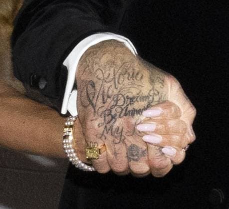 David Beckham knighthood 05 11 2025 Sir David Beckham celebrates his Knighthood with wife Victoria, family and friends at his pal Gordon Ramsay’s restaurant in Chelsea.  Copyright: xDarrenxFletcherx NINTCHDBPICT001036192364