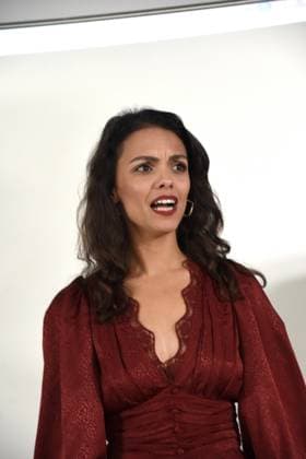 Musical actress Katia Bischoff Munich 05 11 2025 Press Club Munich Presentation Musical at the Festspielhaus Neuschwanstein German premiere of RUDOLF Der letzte Kuss Fuessen Photo Munich