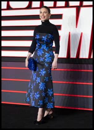 . 05 11 2025. London, United Kingdom. Hayley Atwell arriving at The Running Man premiere in London.  xStephenxLockx xi-Imagesx IIM-26351-0024