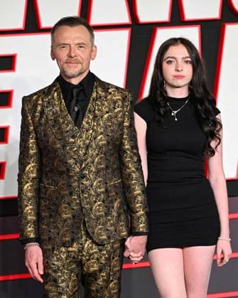 Celebrities at Paramount Pictures ˜The Running Man™ UK Premiere held at Odeon Luxe Leicester Square in London, England Featuring: Simon Pegg, Matilda Pegg Where: London, United Kingdom When: 05 Nov 2025 Credit: Cover Images EDITORIAL USE ONLY. NOT FOR USE BY NEWSPAPERS BASED IN THE UK. Copyright: xx coverimg55244947