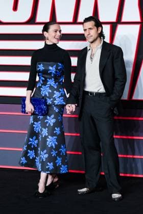 UK Premiere of The Running Man on Wednesday 5 November 2025 Hayley Atwell and Ned Wolfgang Kelly seen at the UK Premiere of The Running Man on Wednesday 5 November 2025 at ODEON LUXE Leicester Square, London. ., Credit:Julie Edwards Avalon  Copyright: xJuliexEdwardsx xAvalonx 1050567332