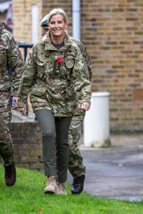 . 05 11 2025. Sandhurst, United Kingdom. Sophie, Duchess of Edinburgh, during a visit at the Royal Military Academy Sandhurst, United Kingdom.  xi-Imagesx IIM-26358-0002