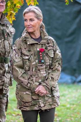 . 05 11 2025. Sandhurst, United Kingdom. Sophie, Duchess of Edinburgh, during a visit at the Royal Military Academy Sandhurst, United Kingdom.  xi-Imagesx IIM-26358-0020