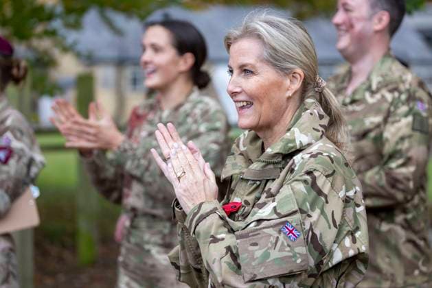. 05 11 2025. Sandhurst, United Kingdom. Sophie, Duchess of Edinburgh, during a visit at the Royal Military Academy Sandhurst, United Kingdom.  xi-Imagesx IIM-26358-0035