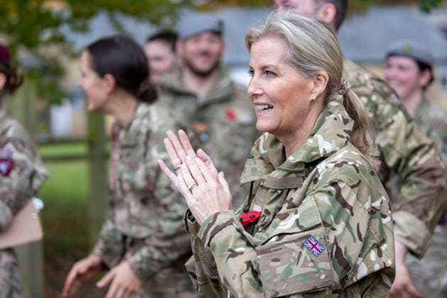 . 05 11 2025. Sandhurst, United Kingdom. Sophie, Duchess of Edinburgh, during a visit at the Royal Military Academy Sandhurst, United Kingdom.  xi-Imagesx IIM-26358-0036