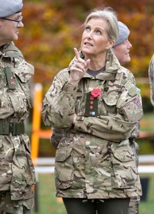 . 05 11 2025. Sandhurst, United Kingdom. Sophie, Duchess of Edinburgh, during a visit at the Royal Military Academy Sandhurst, United Kingdom.  xi-Imagesx IIM-26358-0038