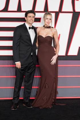 The Running Man UK Premiere in London LONDON, UNITED KINGDOM - NOVEMBER 05: Nico Cary and Olivia Arben attend the UK premiere of The Running Man at The Odeon Luxe, Leicester Square in London, United Kingdom on November 05, 2025. Wiktor Szymanowicz Anadolu London United Kingdom. Editorial use only. Please get in touch for any other usage.  Copyright: x2025xAnadoluxWiktorxSzymanowiczx