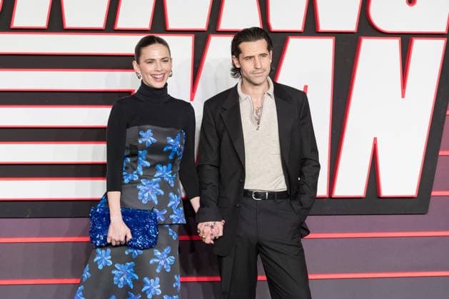 The Running Man UK Premiere in London LONDON, UNITED KINGDOM - NOVEMBER 05: Hayley Atwell and Ned Wolfgang Kelly attend the UK premiere of The Running Man at The Odeon Luxe, Leicester Square in London, United Kingdom on November 05, 2025. Wiktor Szymanowicz Anadolu London United Kingdom. Editorial use only. Please get in touch for any other usage.  Copyright: x2025xAnadoluxWiktorxSzymanowiczx