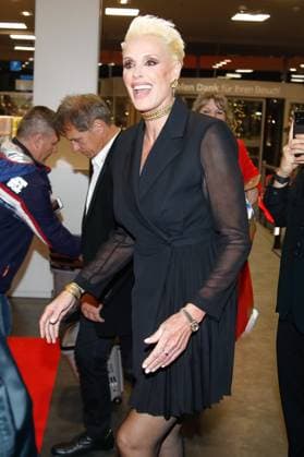 Marcel Remus presents his own bed linen collection at XXXLutz in Nuremberg Nuremberg, 0 11 2025 Brigitte Nielsen at the presentation of the Marcel Remus bed linen collection at XXXLutz in Nuremberg Bavaria Copyright: xMatthiasxGränzdörferx